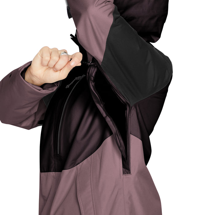 Volcom Aris Insulated GORE-TEX Jacket - Women's Black Plum