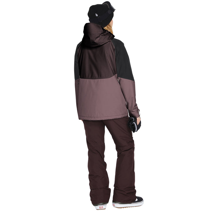 Volcom Aris Insulated GORE-TEX Jacket - Women's Black Plum