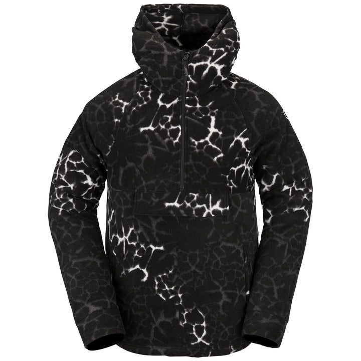 Volcom V-Science 1/2 Zip Fleece - Men's Black Giraffe
