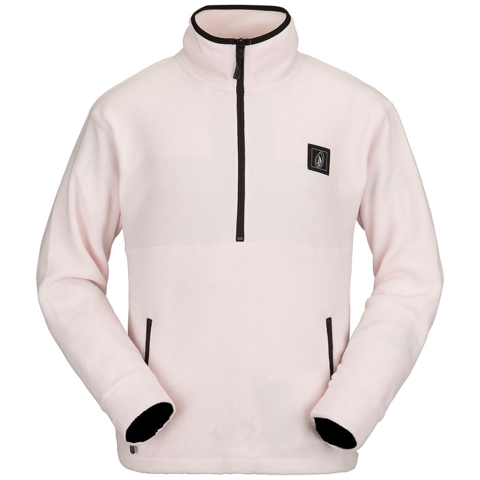Volcom V-Science Pullover 1/2 Half Zip Fleece - Men's Party Pink
