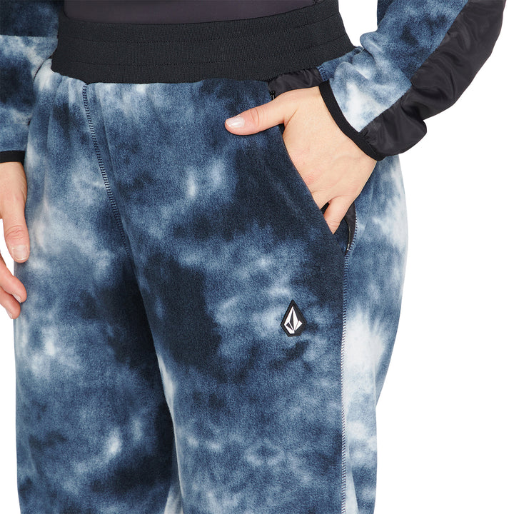 Volcom Polar Fleece Pants - Women's Storm Tie-Dye