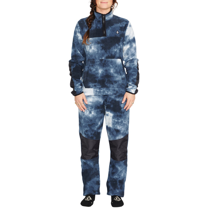 Volcom Polar Fleece Pullover - Women's Storm Tie-Dye