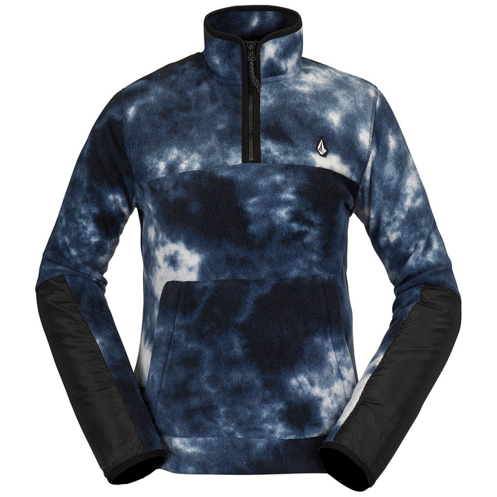 Volcom Polar Fleece Pullover - Women's Storm Tie-Dye