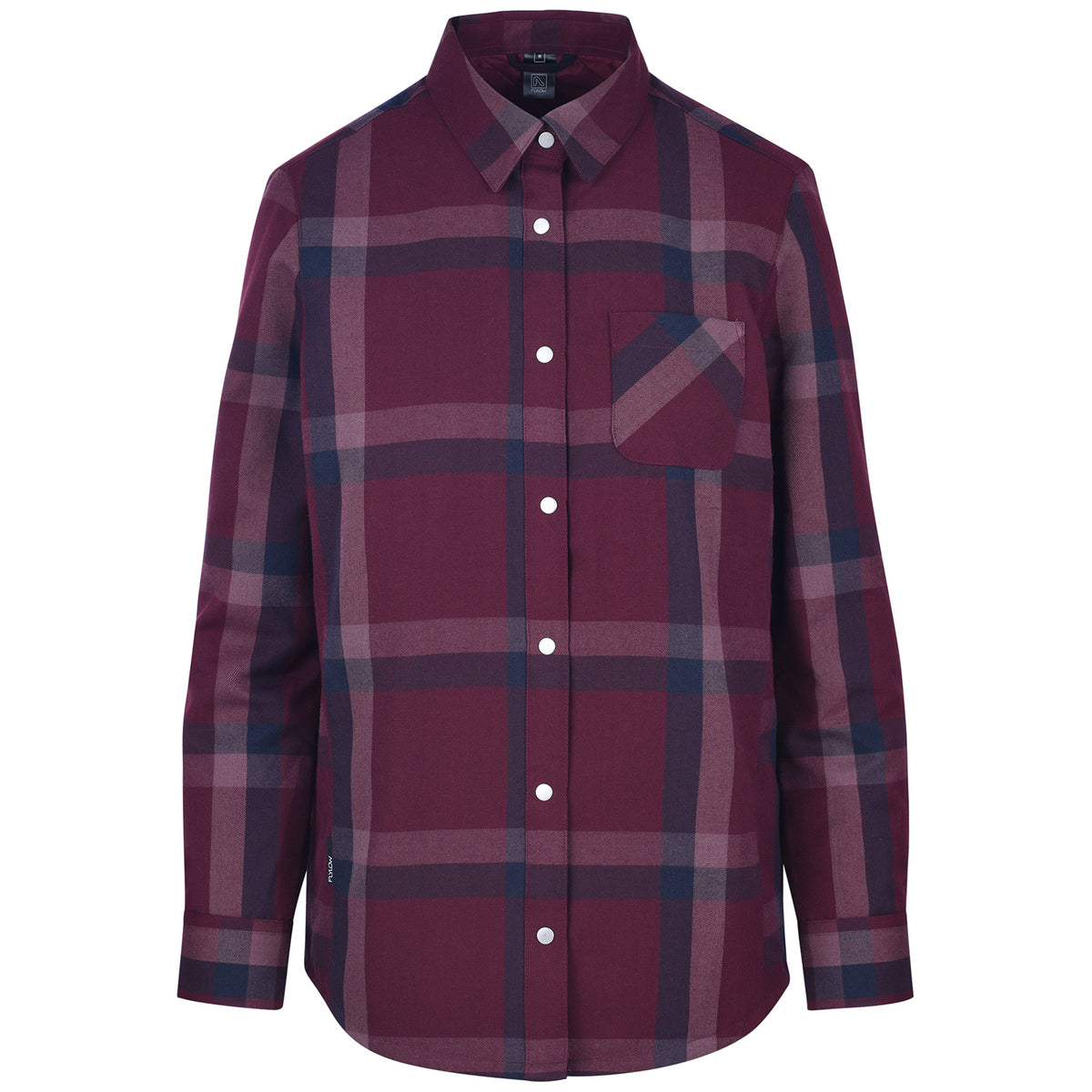 Flylow Penny Insulated Flannel - Women's Ruby/Night (Plaid)