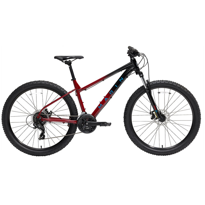 Marin Wildcat Trail 1 WFG Complete Mountain Bike - Women's 2022 Gloss Maroon/Black/Teal