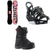 Burton Yeasayer Smalls Snowboard + Mission Smalls Snowboard Bindings + Zipline Boa Snowboard Boots - Kids' 2023