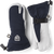 Hestra Heli 3-Finger Mittens - Women's Navy/Off White