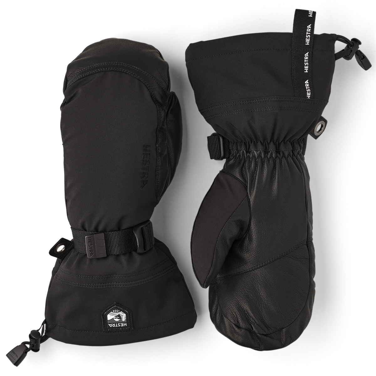 Hestra Army Leather Extreme Mittens Black/Black