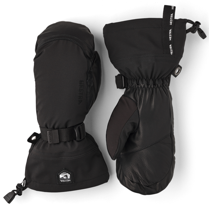 Hestra Army Leather Extreme Mittens Black/Black