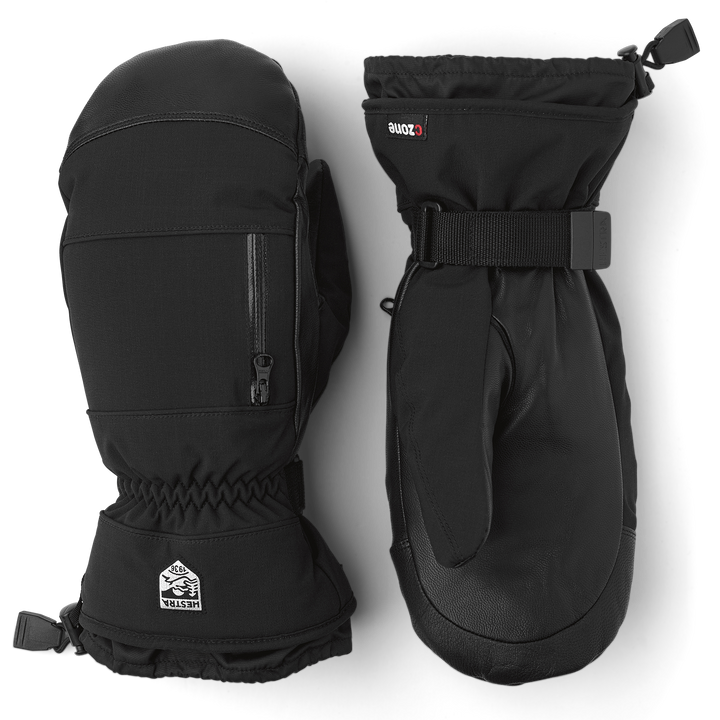 Hestra CZone Pointer Mittens Black
