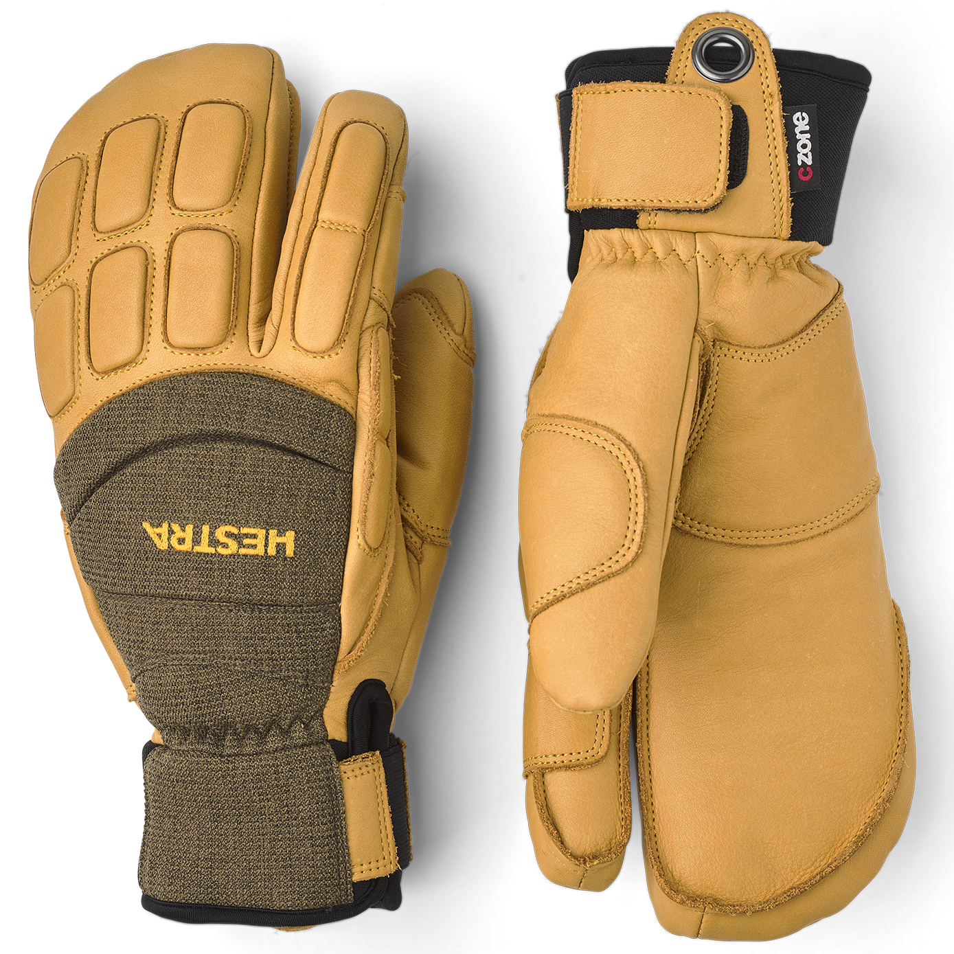 HESTRA　All Mountain Czone 3-finger サイズ7 Hestra Vertical Cut CZone 3-Finger Mittens – evo