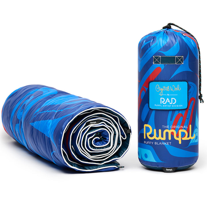 Rumpl Original Puffy Blanket - Crystal Worl