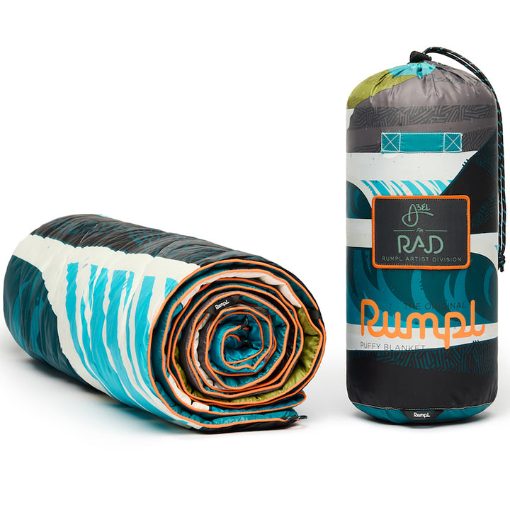 Rumpl Original Puffy Blanket - Erik Abel Salty Mountain Air