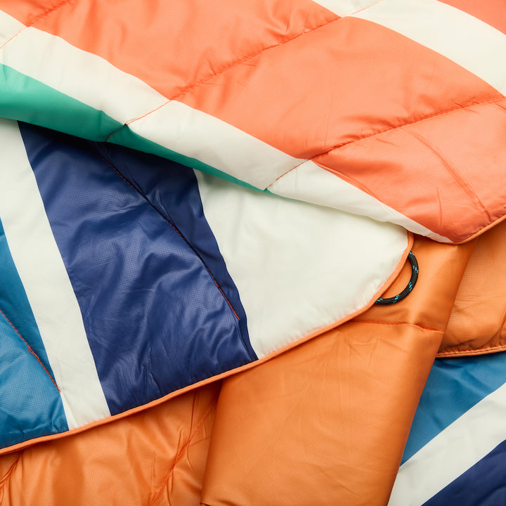 Rumpl Original Puffy Blanket - Retro Sunset Retro Sunset