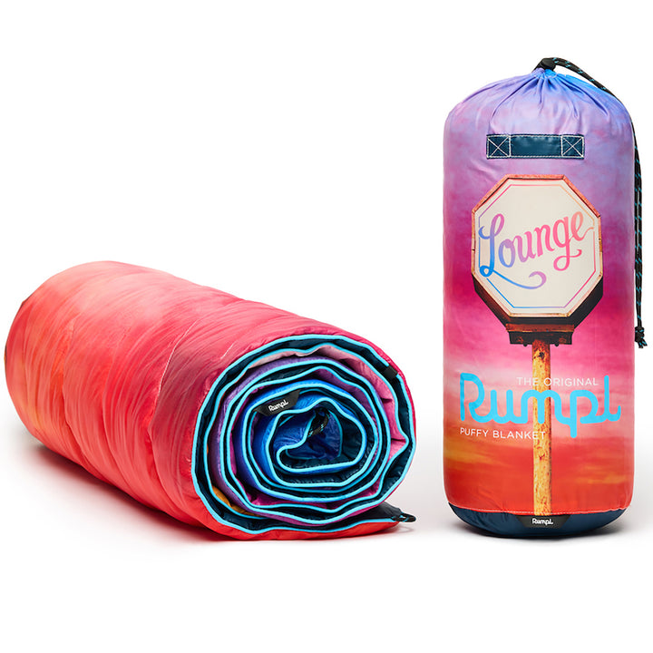 Rumpl Original Puffy Blanket - Matt Crump Sunset Lounge