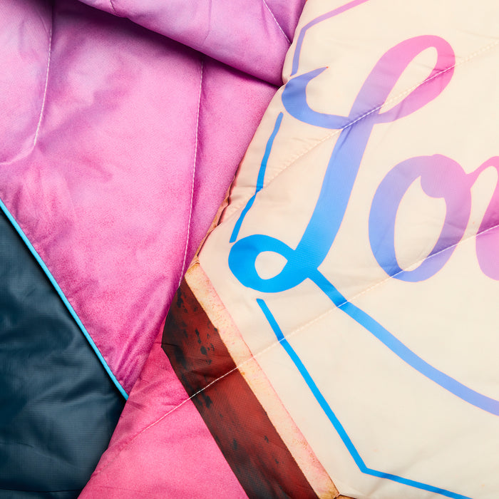 Rumpl Original Puffy Blanket - Matt Crump Sunset Lounge
