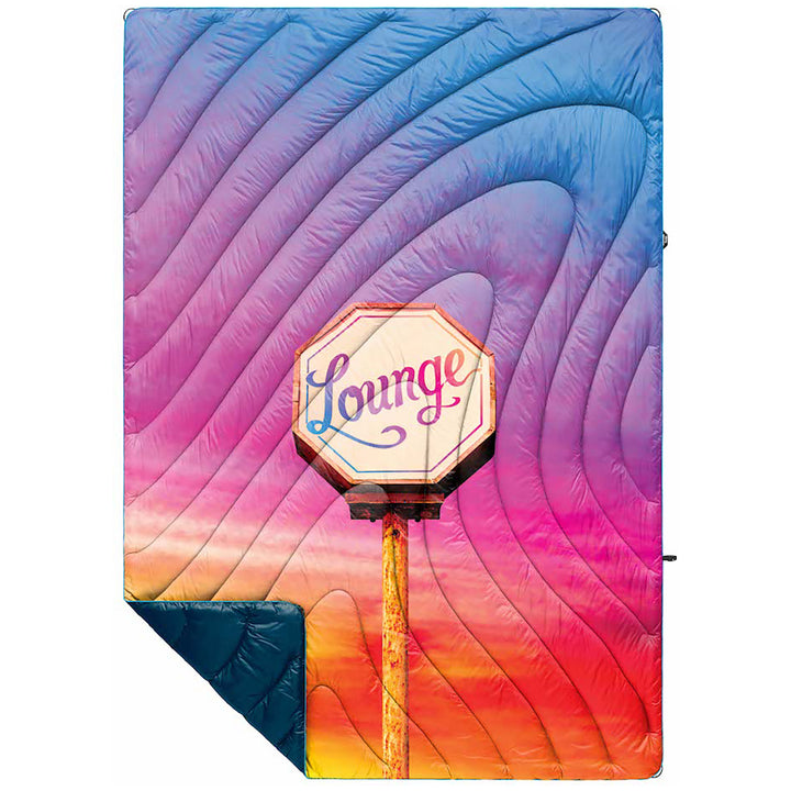 Rumpl Original Puffy Blanket - Matt Crump Sunset Lounge