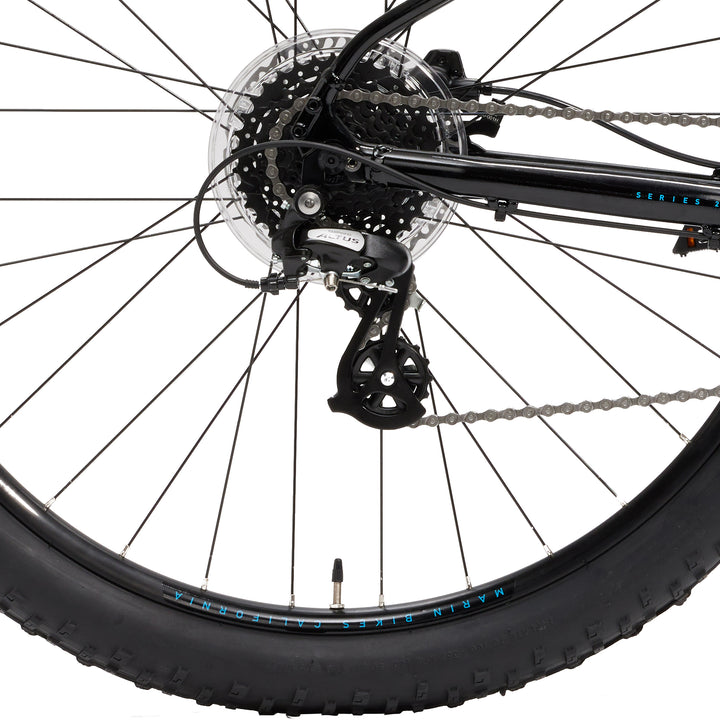 Marin Bobcat Trail 3 Complete Mountain Bike 2022 Black/Charcoal/Cyan