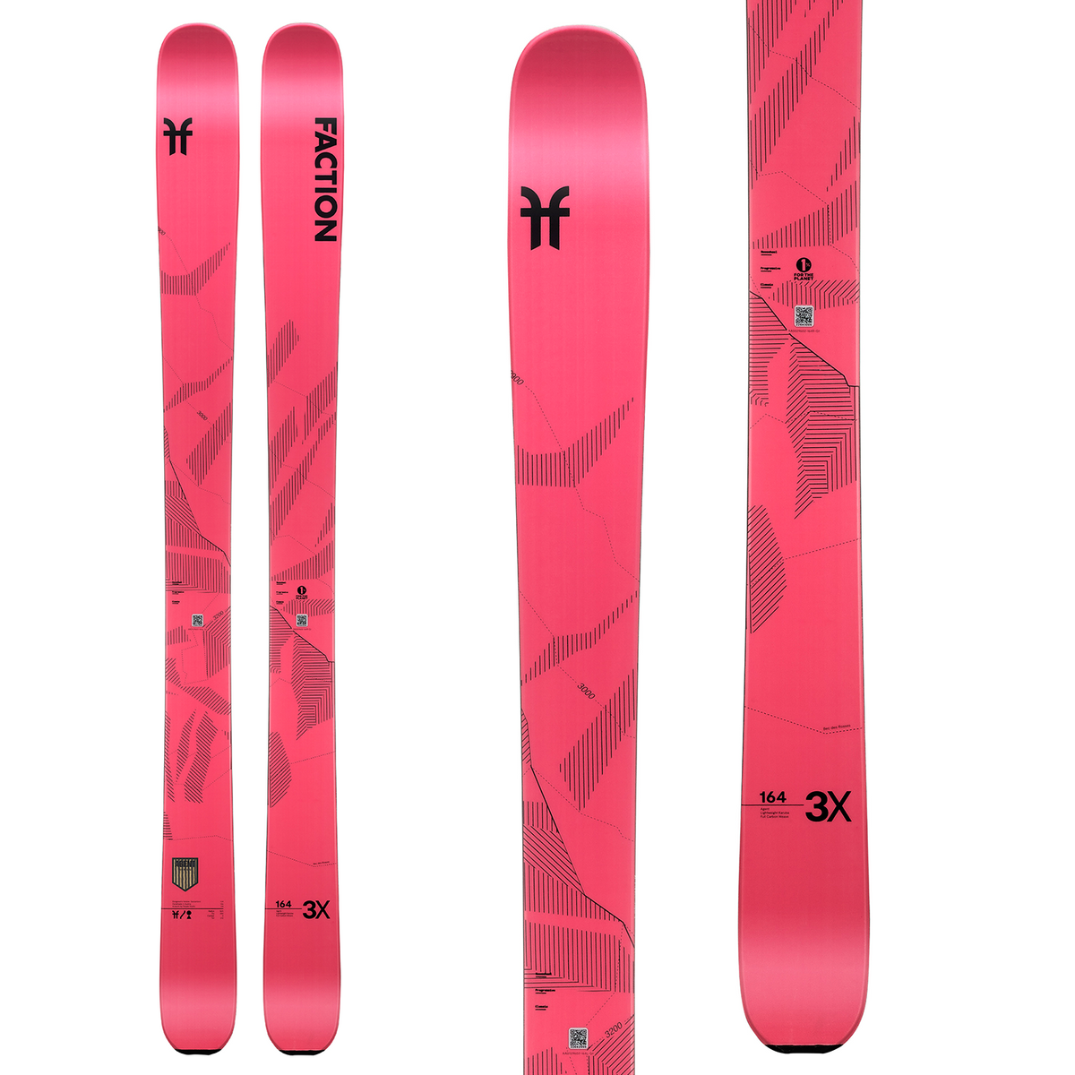 Faction Agent 3X Skis 2025