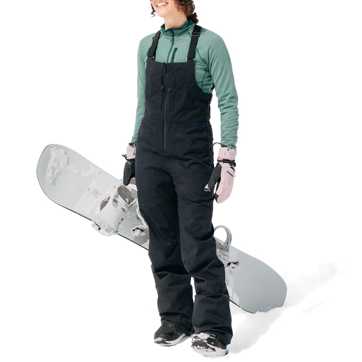 Burton Reserve Stretch Bib Pants - Women's True Black