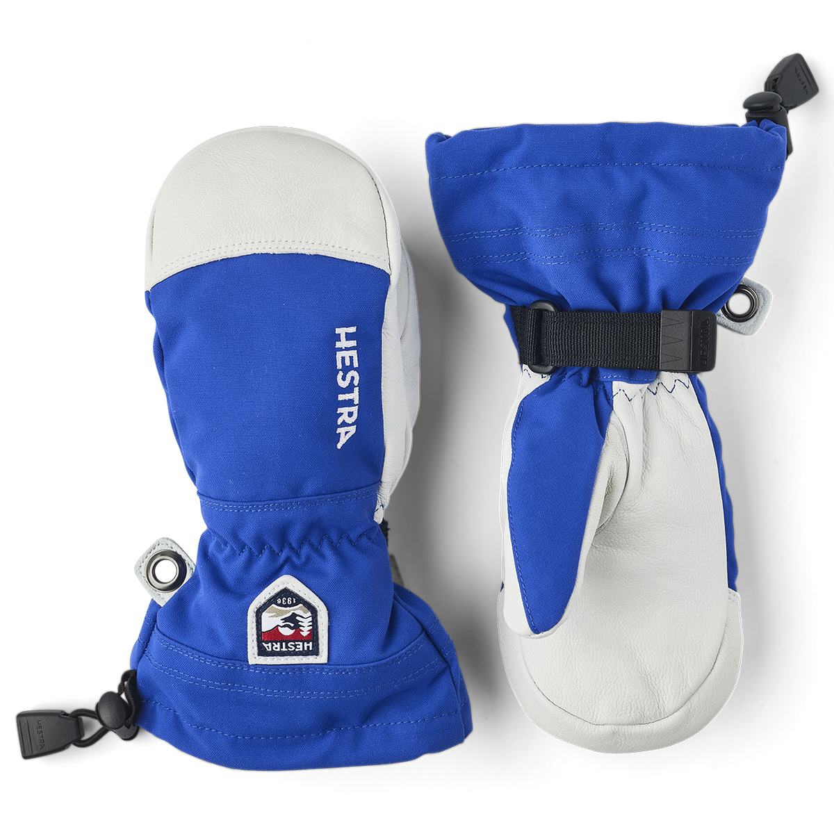 Hestra Army Leather Heli Ski Jr. Mittens - Kids' Royal Blue
