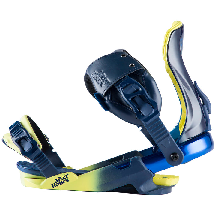 Rossignol After Hours Snowboard Bindings - Women's Blue/Yellow