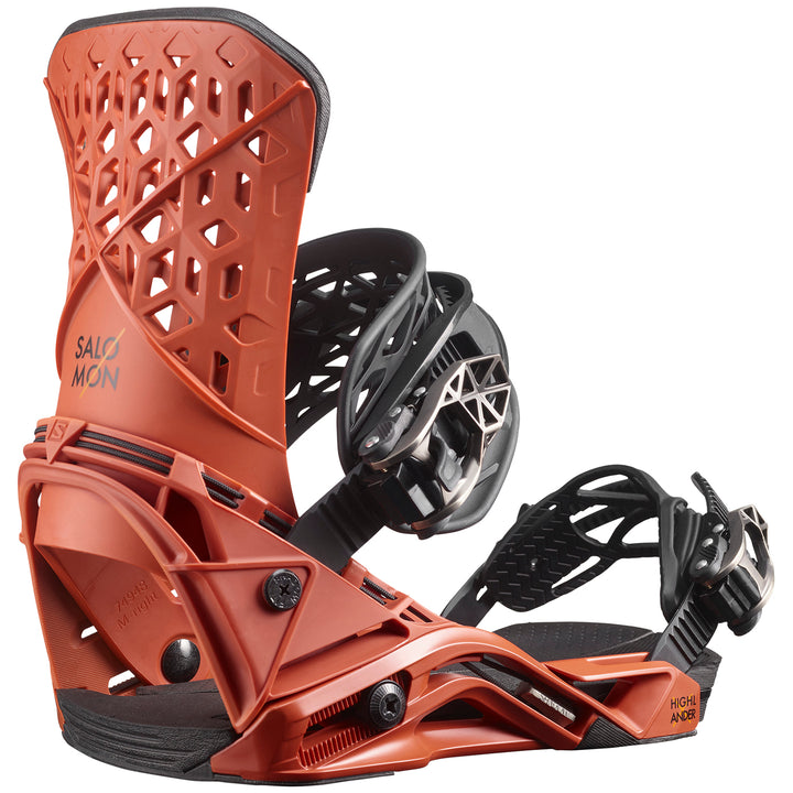 Salomon Highlander Snowboard Bindings 2023 Burnt Ochre