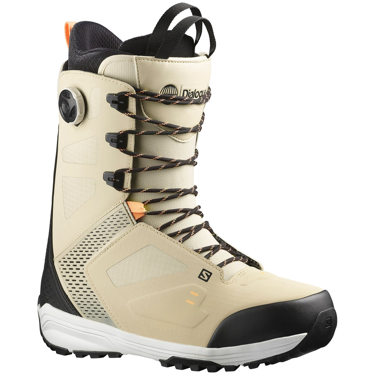 Salomon Dialogue Lace SJ Boa Snowboard Boots 2023 Fog