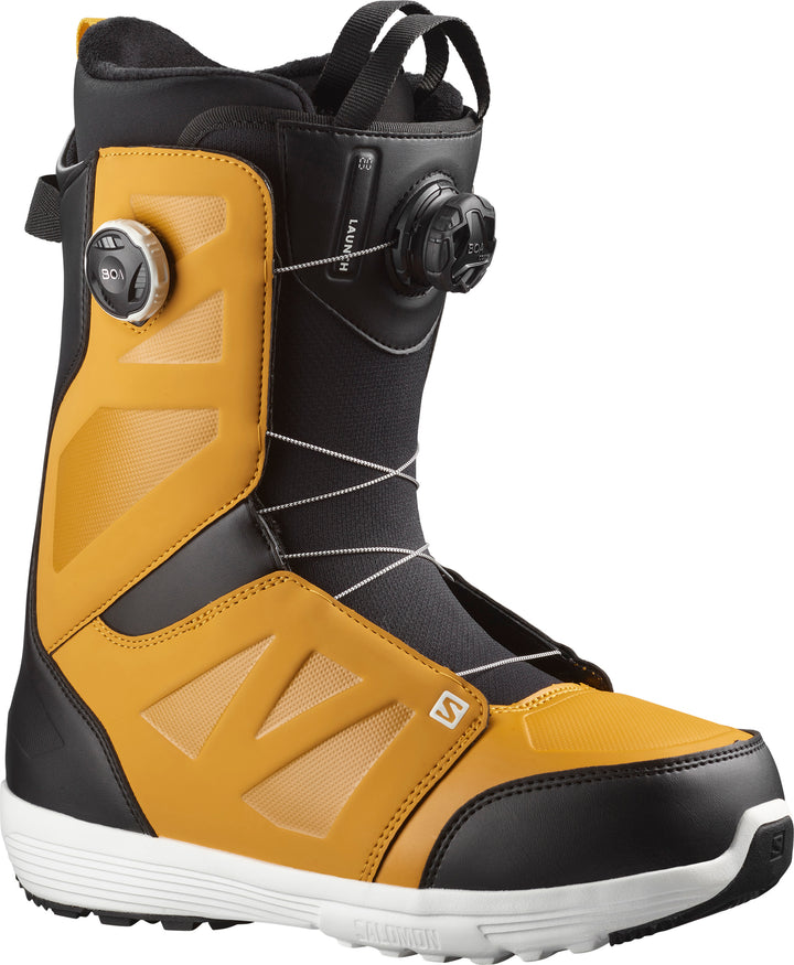 Salomon Launch Boa SJ Snowboard Boots 2023 Golden Yellow