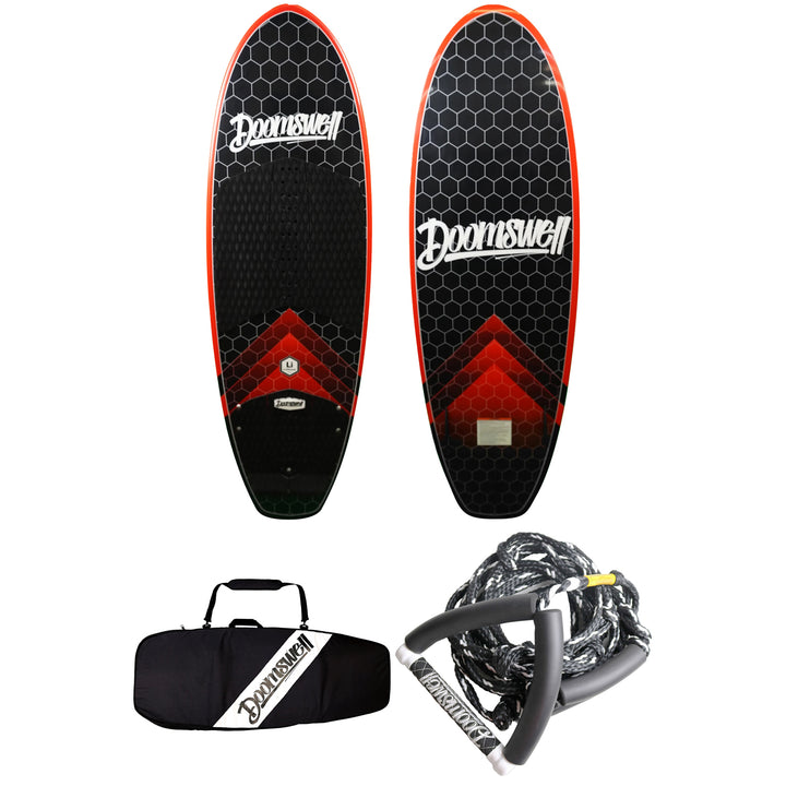 Doomswell Lithium Wakesurf Board + Bag + Surf Rope 2022