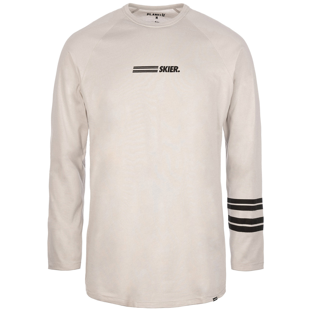 Planks Skier Long-Sleeve T-Shirt - Men's Bone