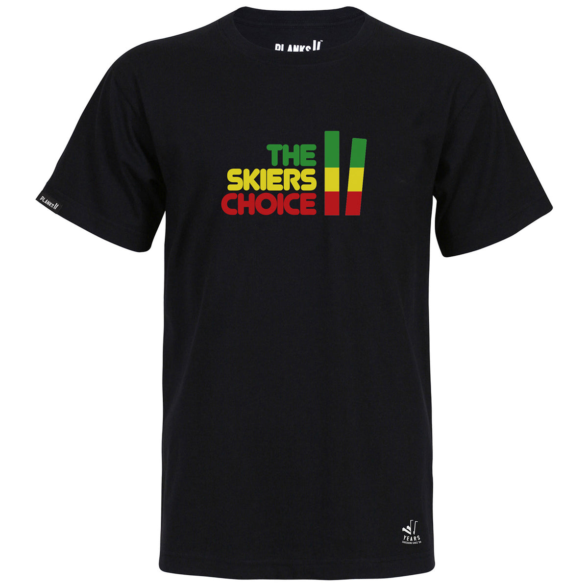 Planks The Skier's Choice T-Shirt - Men's Black