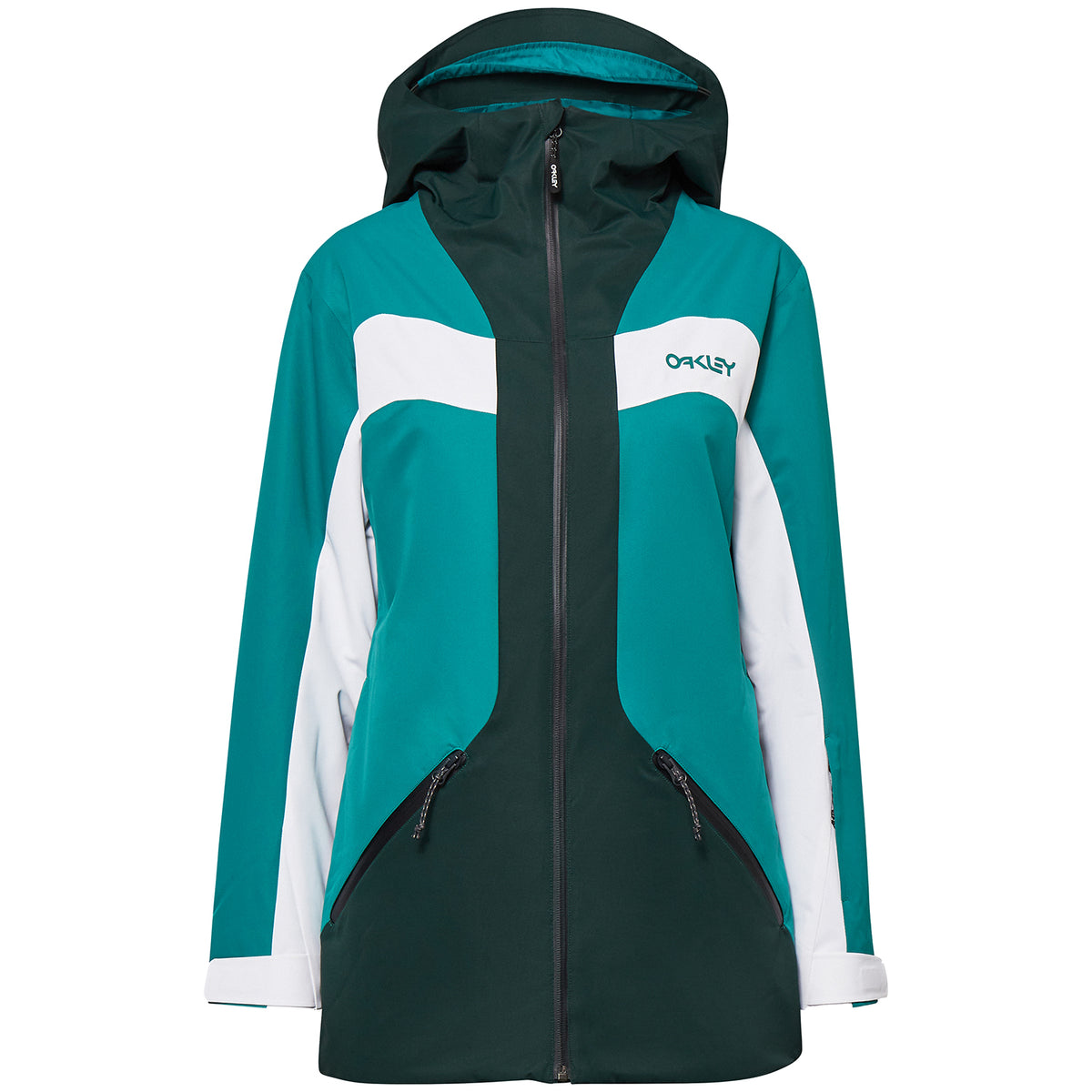 Oakley TNP TBT RC Insulated Jacket - Women's Green Lake/White/Hunter Green