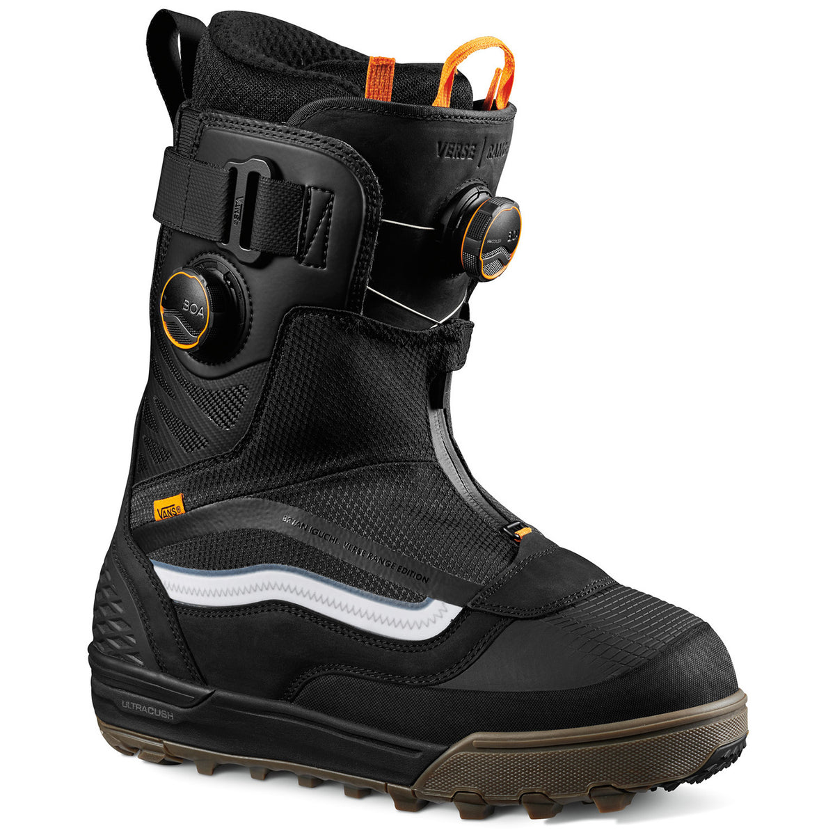 Vans Verse Range Edition Snowboard Boots 2023 (Bryan Iguchi) Black