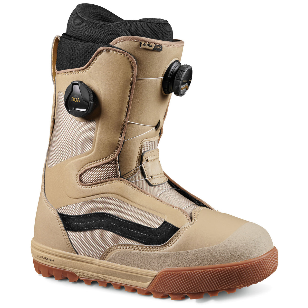 Vans Aura Pro Snowboard Boots  Khaki/Black