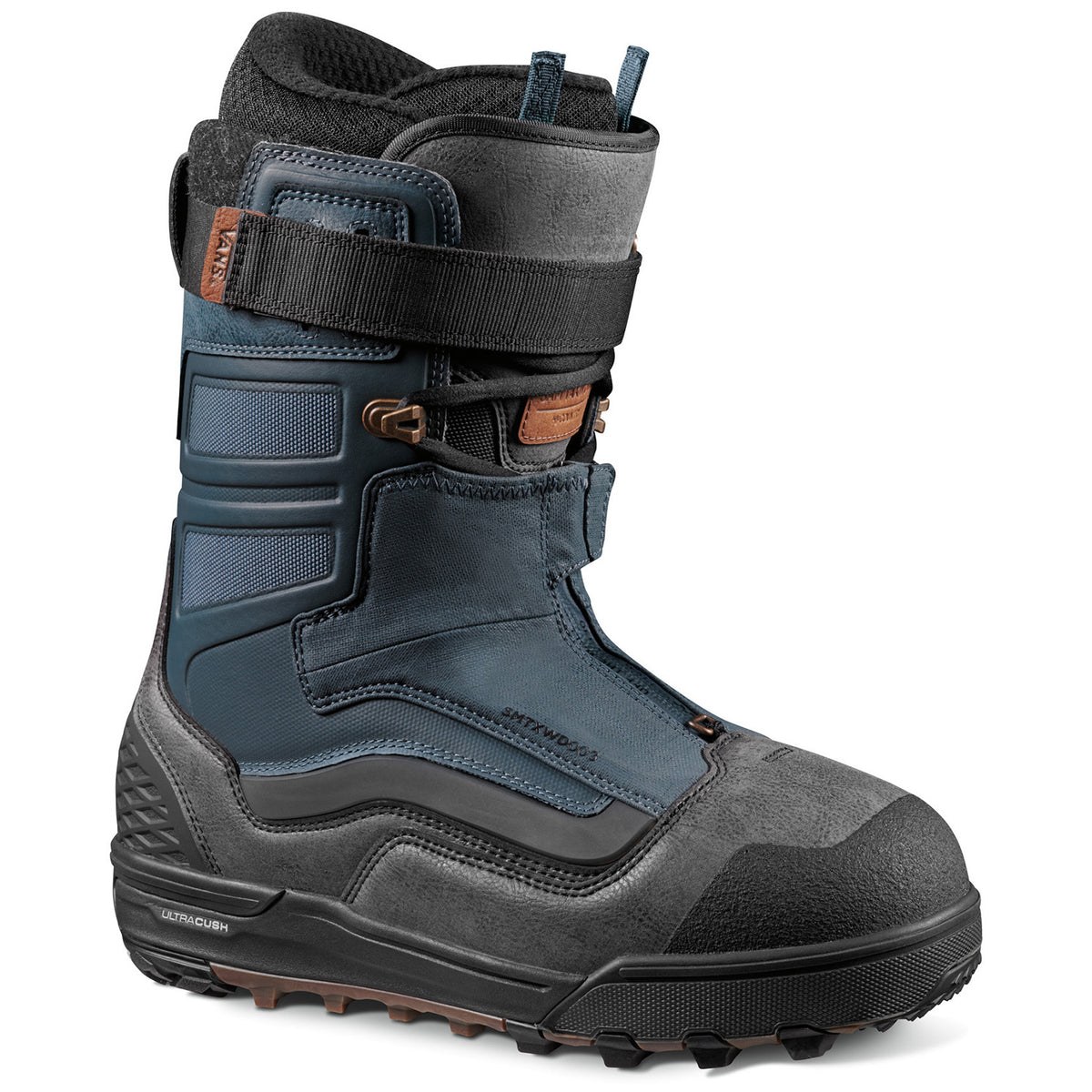 Vans Hi-Country & Hell-Bound Snowboard Boots 2023 (Sam Taxwood) Black/Blue