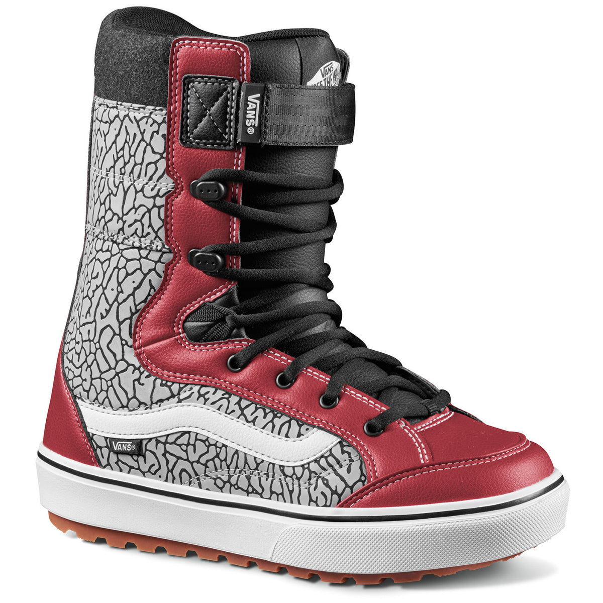 Vans Hi-Standard Linerless DX Snowboard Boots 2023 Chili Pepper/Black