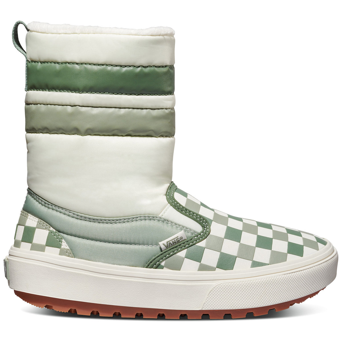 Vans Slip-on Snow Vansguard Boots - Men's Checkerboard Seagrass