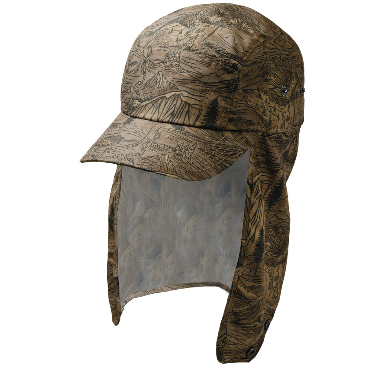Jones Shasta Rama Hat Summit Khaki