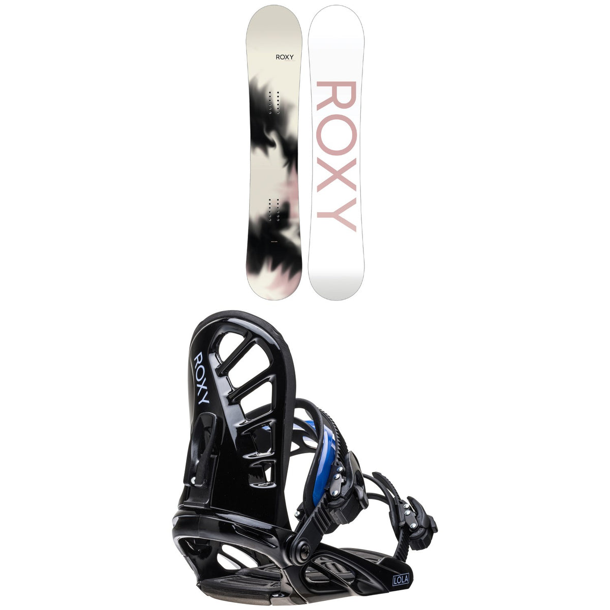 Roxy Raina LTD Snowboard + Lola Snowboard Bindings - Women's 2023