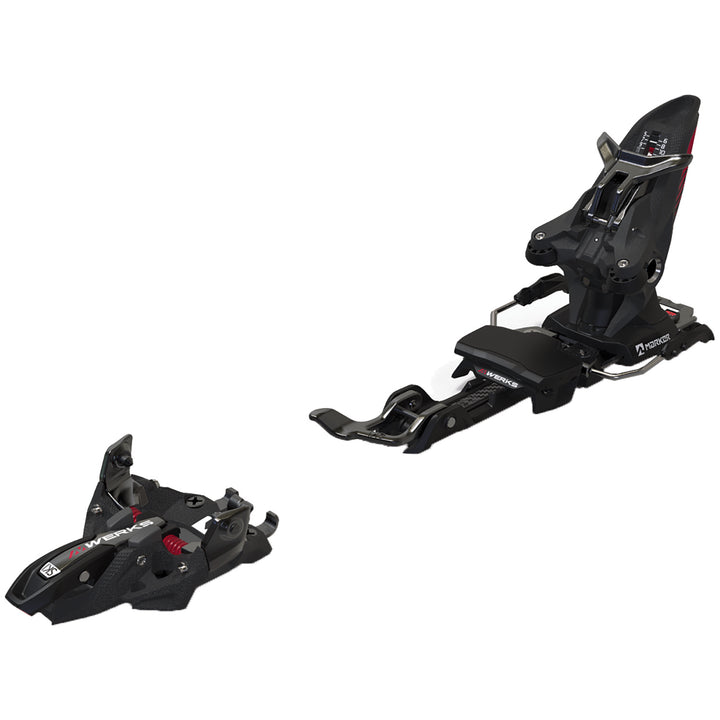 Marker Kingpin M-Werks 12 Demo Alpine Touring Ski Bindings 2021 Black/Red