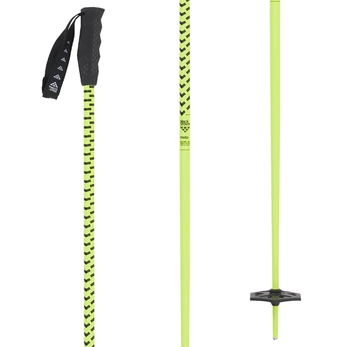 Black Crows Meta Ski Poles 2023 Yellow