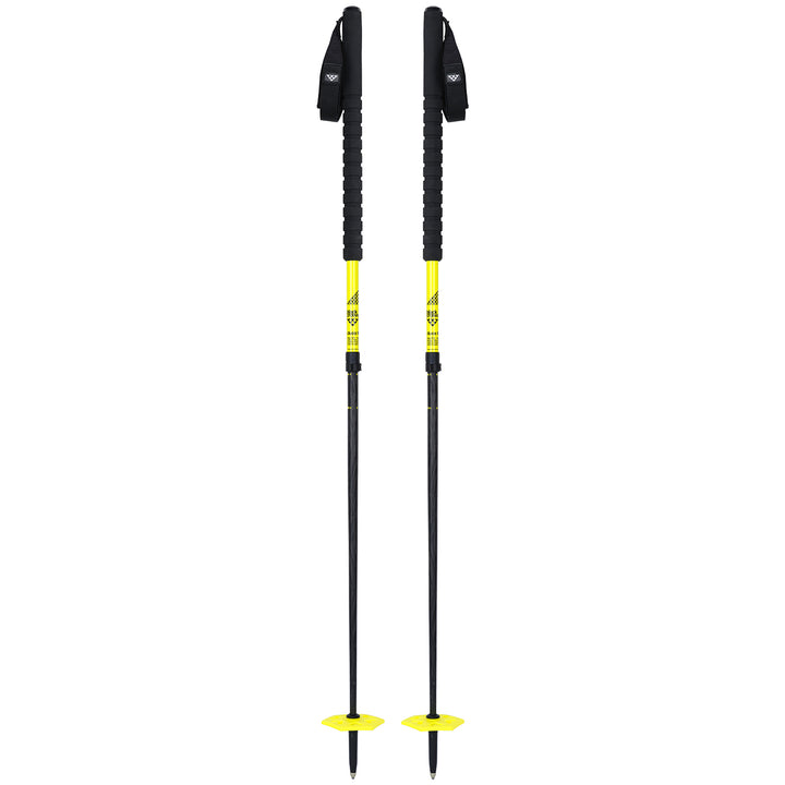 Black Crows Duos Freebird Ski Poles Black/Yellow