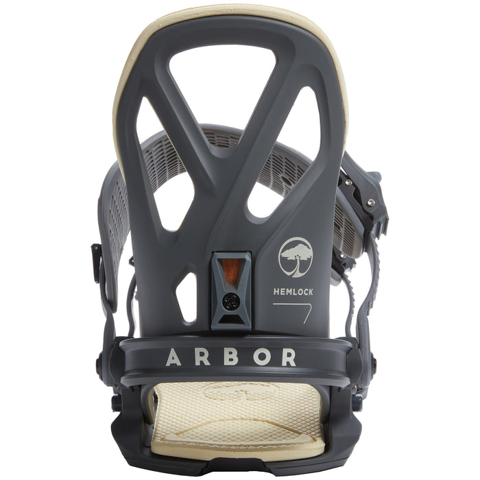 Arbor Hemlock LTD Snowboard Bindings 2023 Graphite