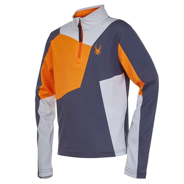 Spyder Ambush Top - Boys' Novelty Gray