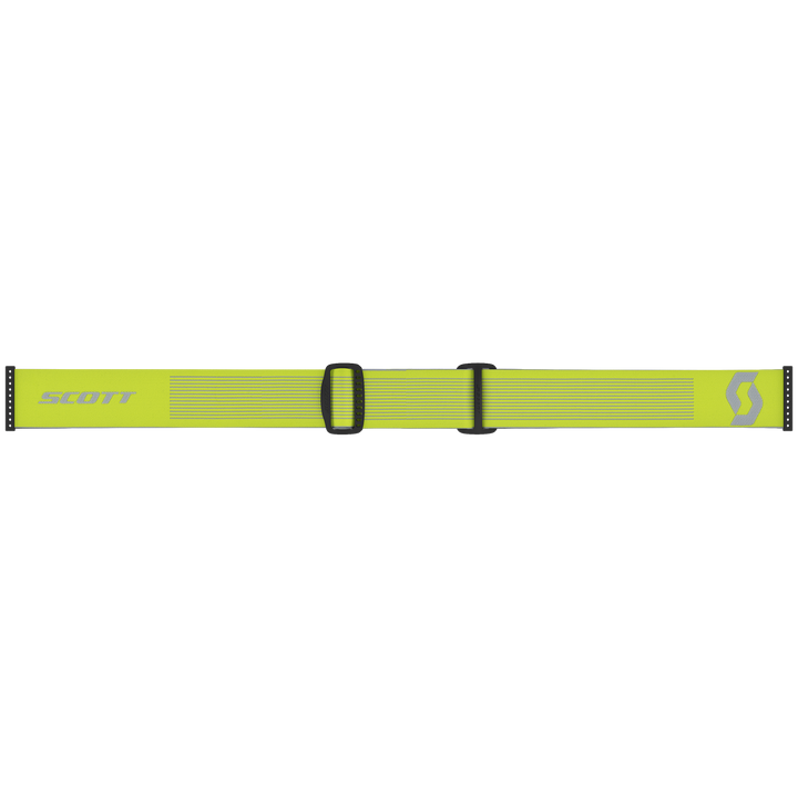 Scott React Goggles Virescent Yellow/Light Grey/Enhancer Aqua Chrome