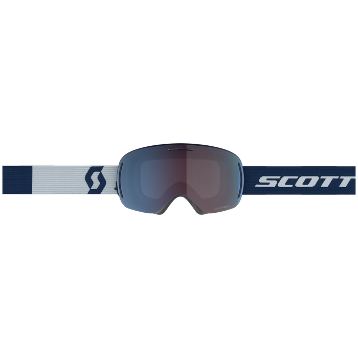 Scott LCG Evo Goggles Dark Blue/Light Grey/Enhancer Blue Chrome
