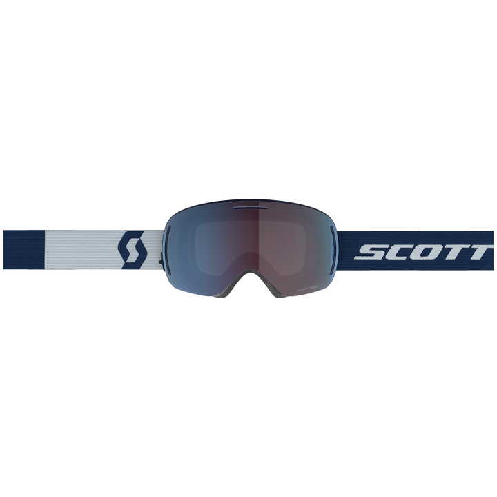 Scott LCG Evo Goggles Dark Blue/Light Grey/Enhancer Blue Chrome