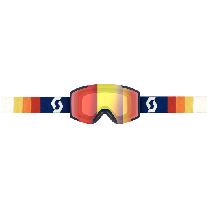 Scott Shield LS Goggles Retro Blue/LS Red Chrome