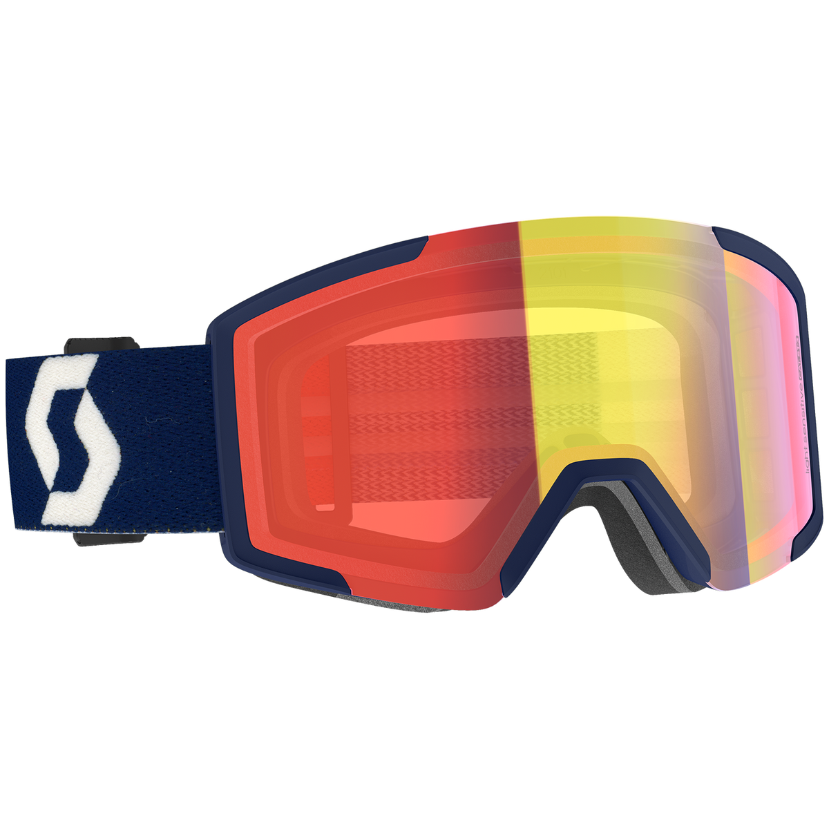 Scott Shield LS Goggles Retro Blue/LS Red Chrome